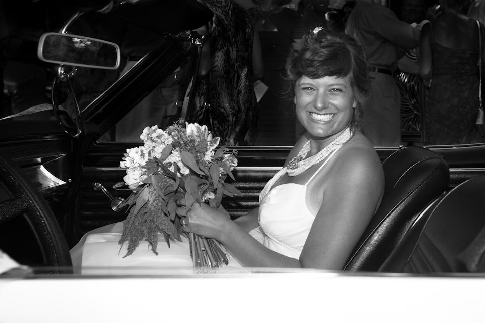 Jaclyn Hoy on her wedding day, Lake Geneva Wisconsin